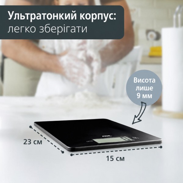 Фото - Ваги кухонні ADE KE 1800-4 Leonie Black